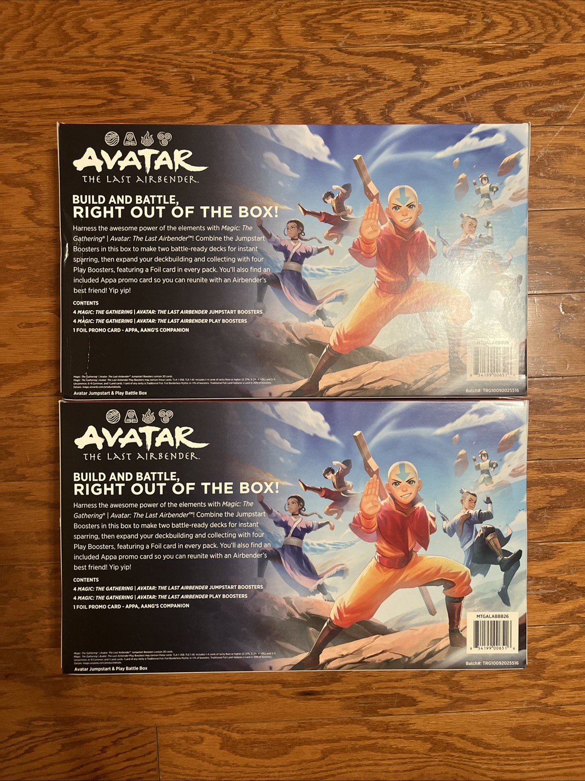 Magic The Gathering TCG Lot Of (2) Avatar Jumpstart And Play Battle Box