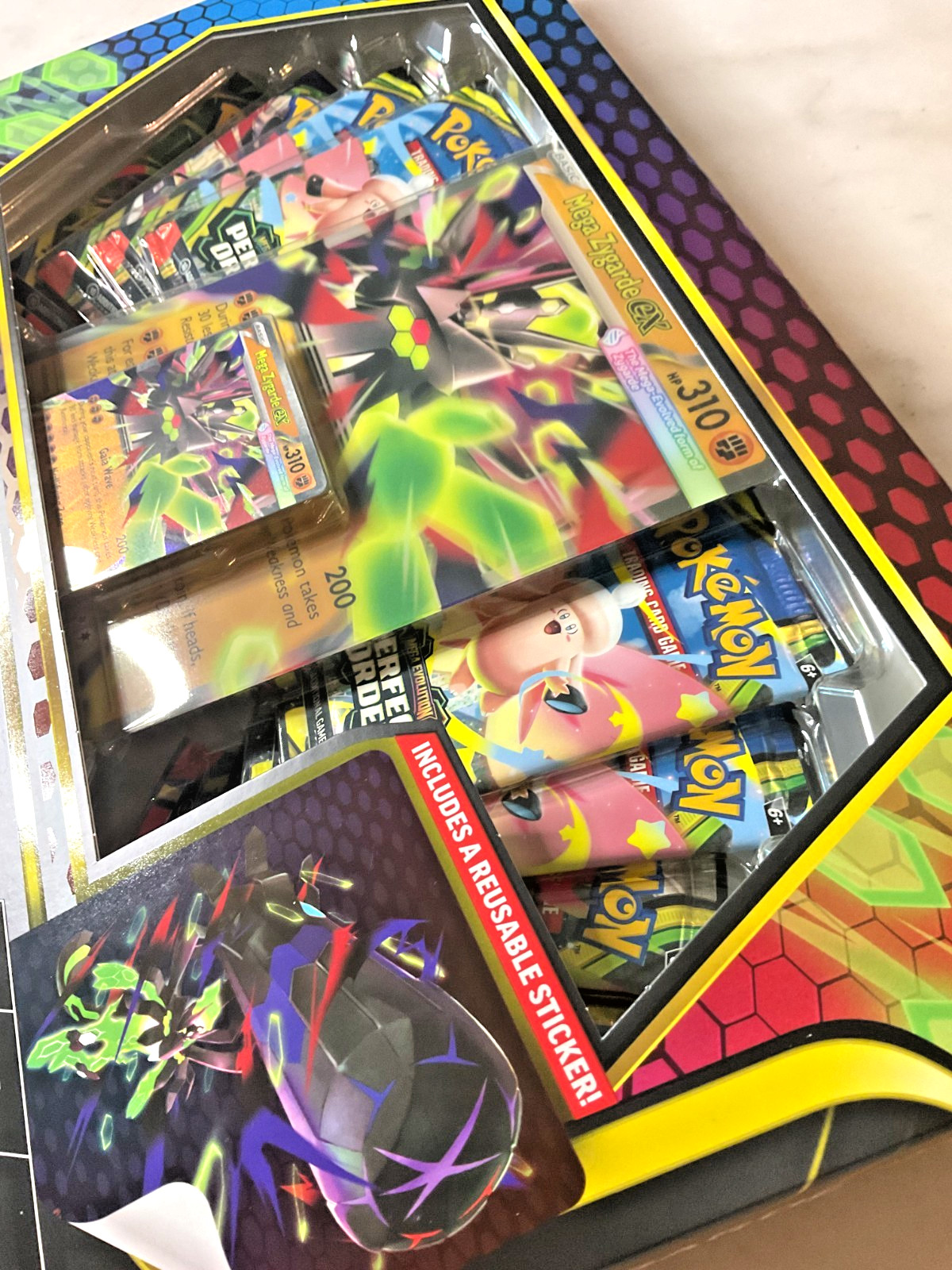 Pokemon Mega Zygarde ex Premium Collection Box + Pitch Black New Sealed LOT #2