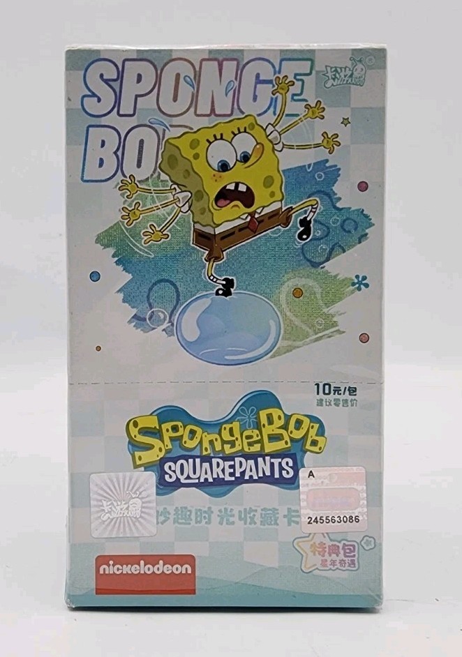 10 Pack Of Kayou Spongebob Squarepants Nickelodeon Collectible Cards