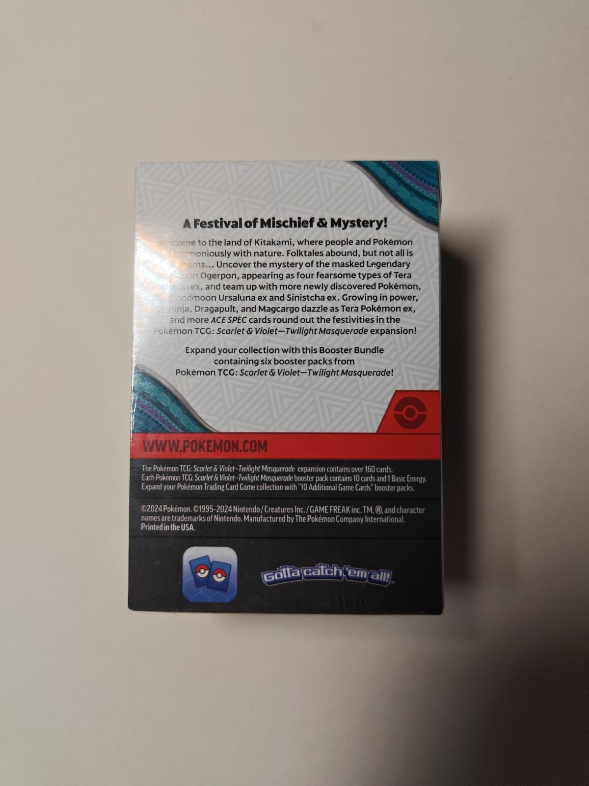 Pokémon Scarlet & Violet Twilight Masquerade Booster Bundle New Sealed