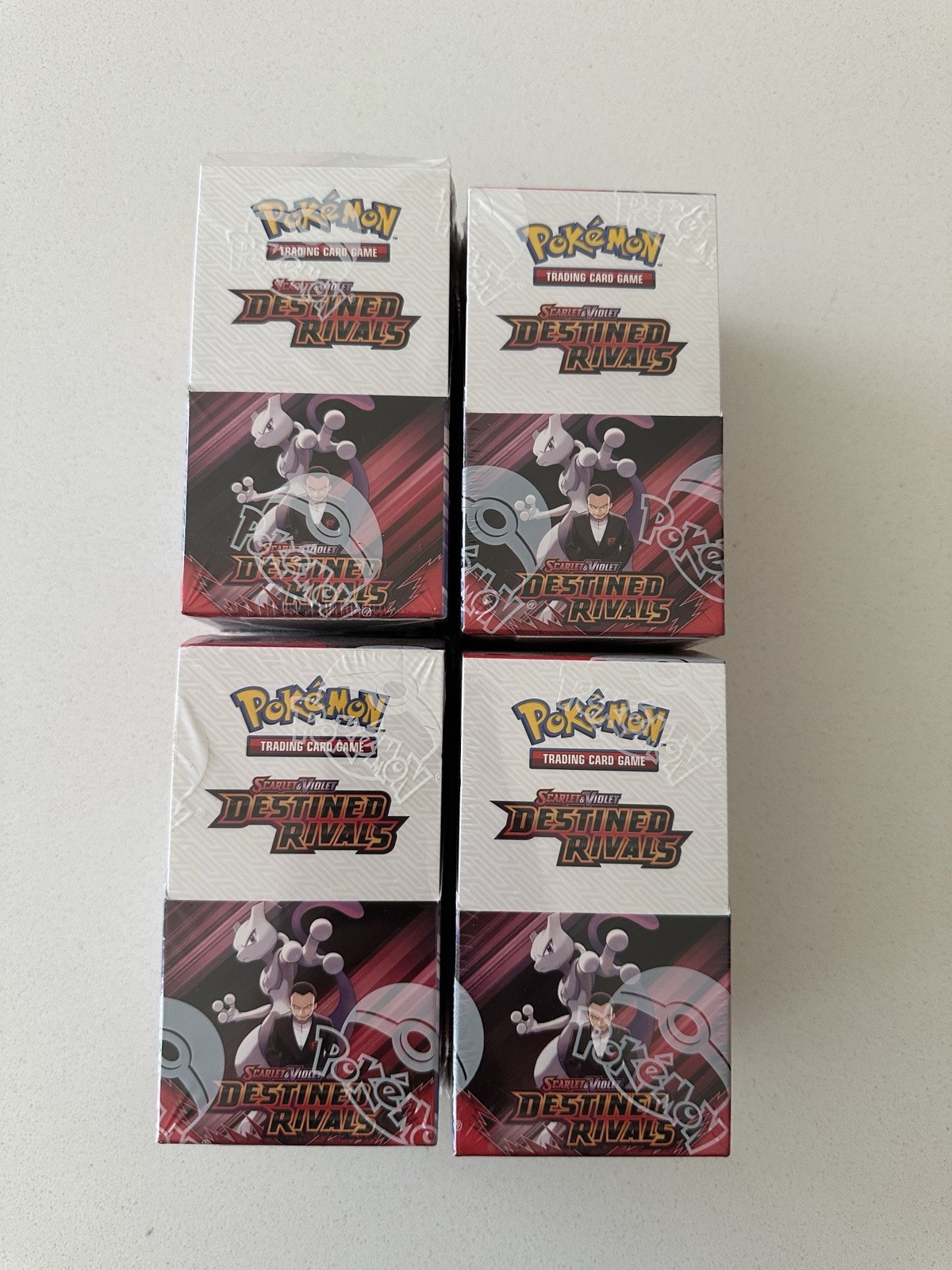 Pokemon TCG Destined Rivals Half Booster Box New And Sealed