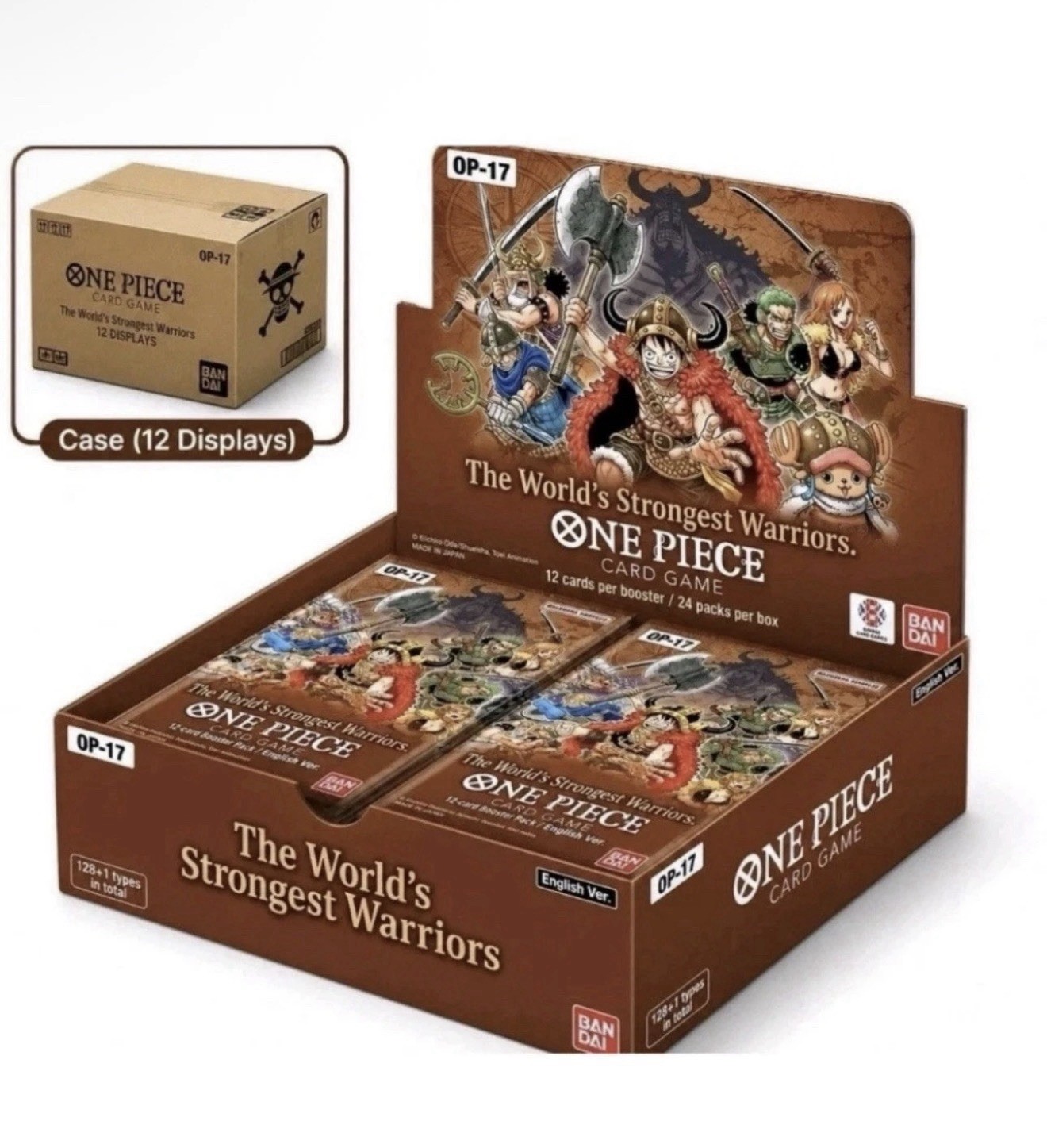 Pre Order One Piece OP-17 World’s Strongest Warriors Booster Box English