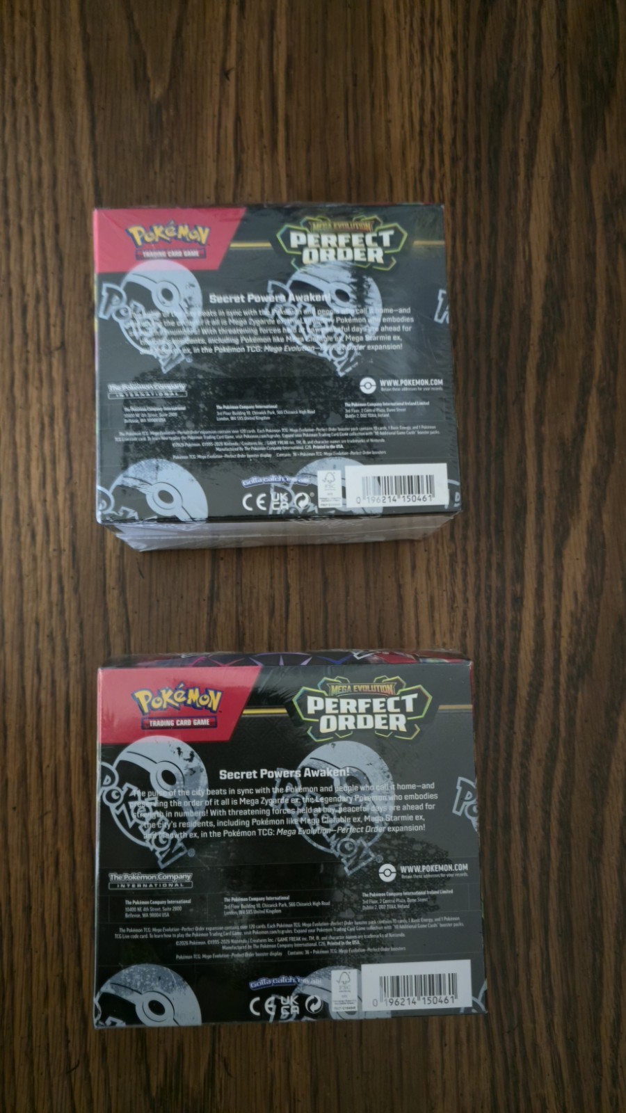 Booster Box Perfect Order ME03 Pokemon TCG