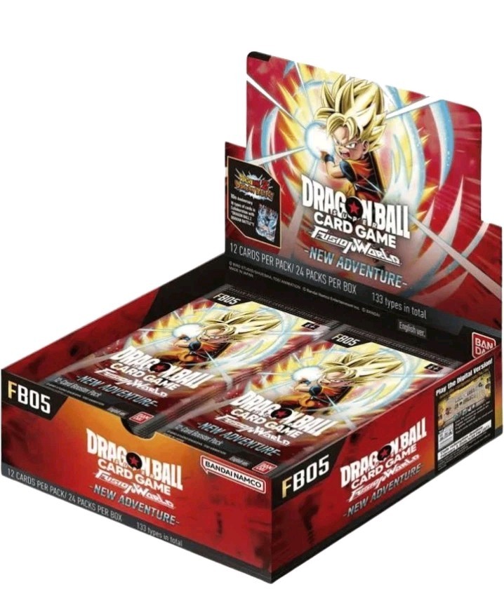 NANDAI..Dragon Ball Super TCG Fusion World New Adventures FB05 24 Packs ..New..