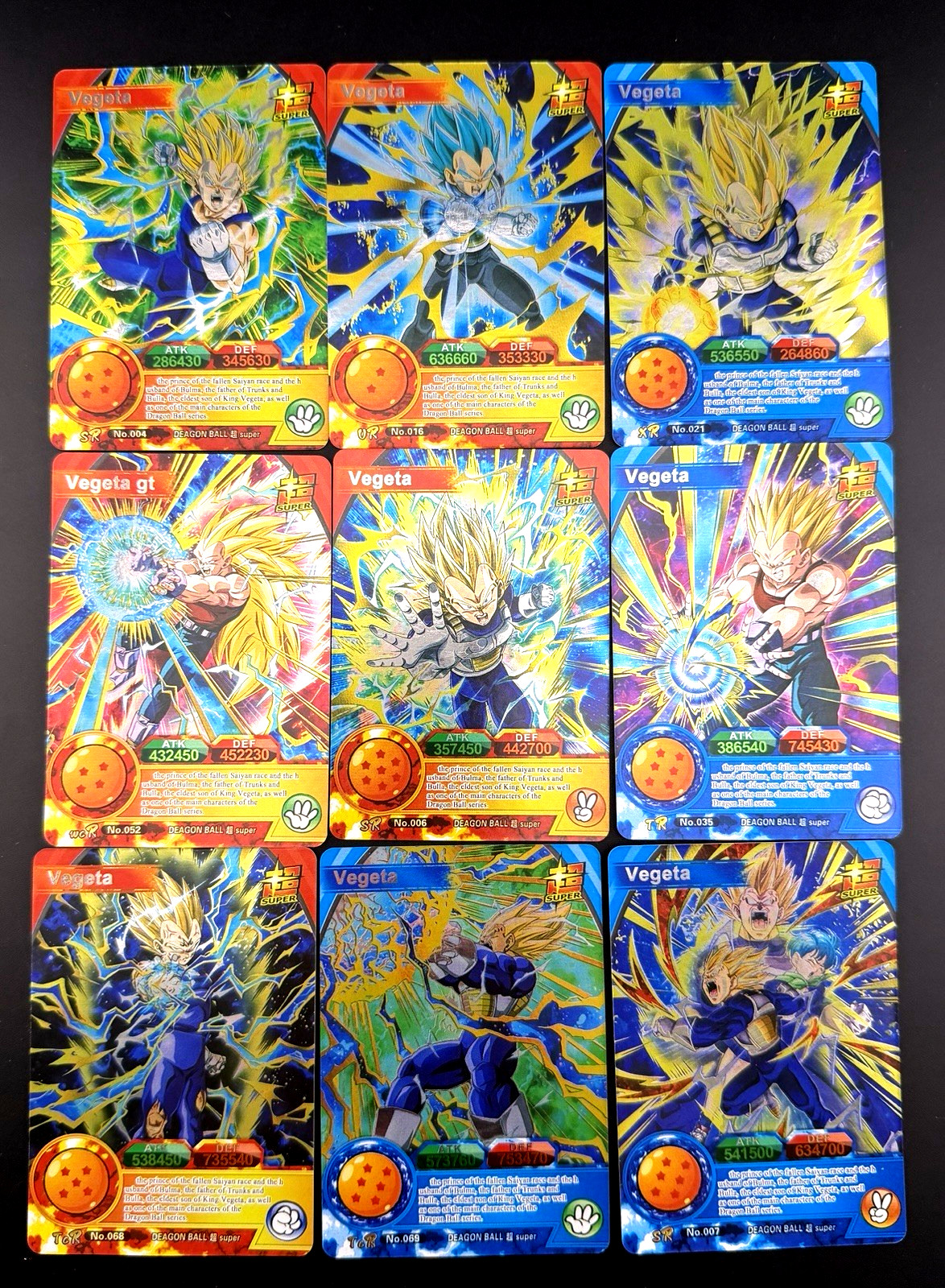 DBZ DBS Dragon Ball CCG TCG Booster Box 36 Packs Goku Vegeta Doujin Anime Cards