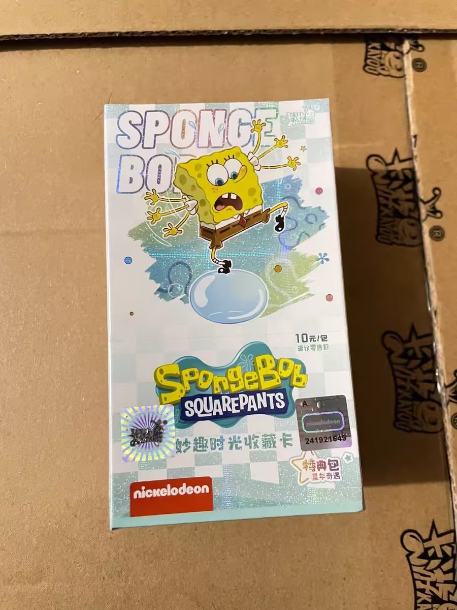 Kayou Chinese SpongeBob SquarePants Collection Booster Box Sealed IN STOCK