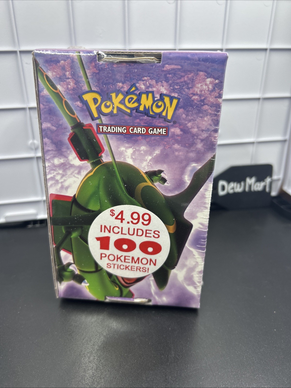 RAYQUAZA STICKER BOX Pokemon 2005 Ex Collector’s Box Includes 100 STICKERS