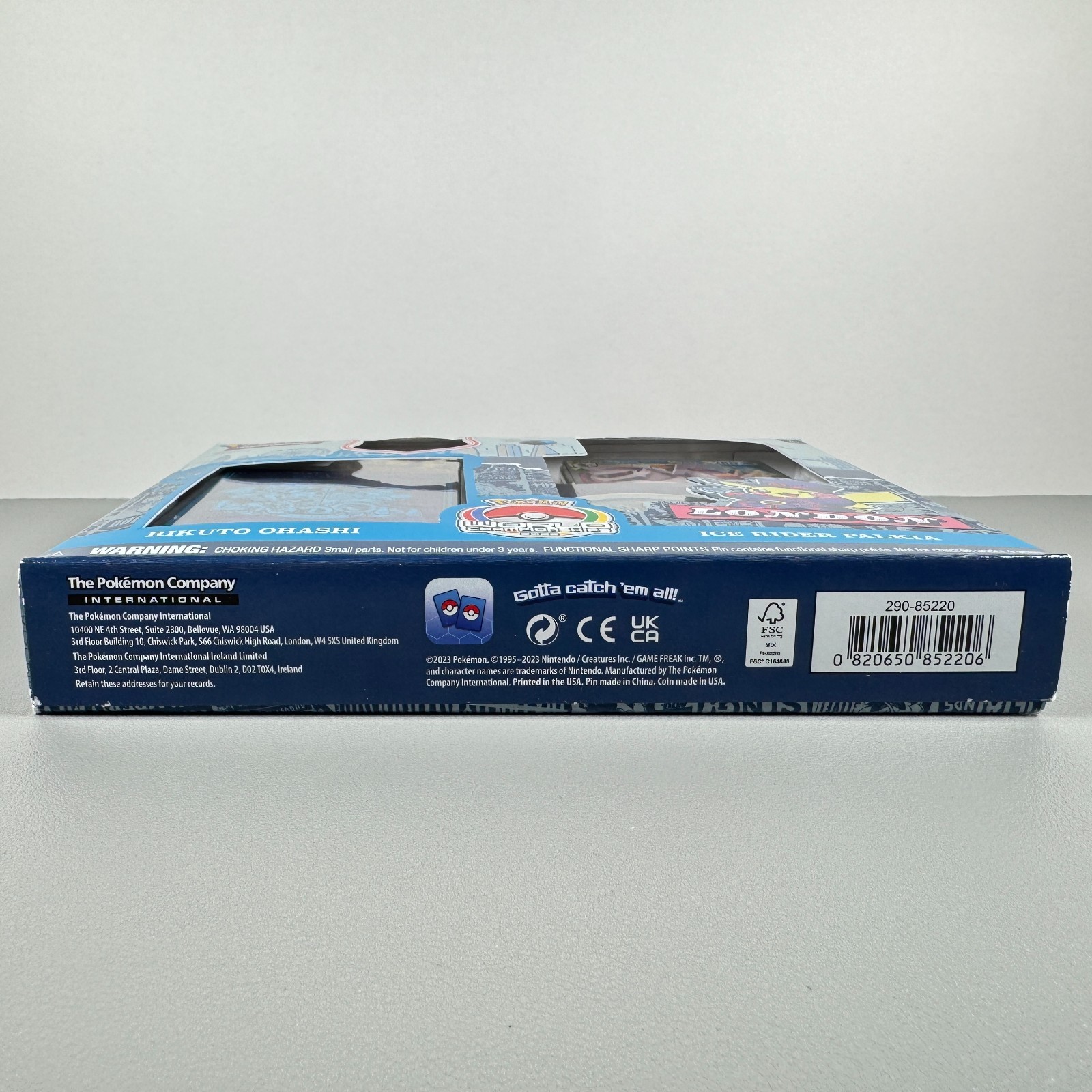 Pokemon 2022 World Championship Deck – Rikuto Ohashi (Ice Rider Palkia VSTAR)