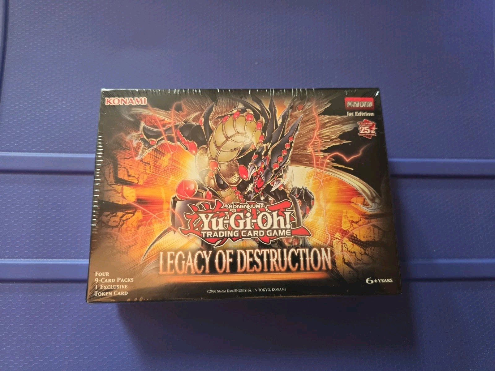 Yugioh Legacy of Destruction 1st Ed. (Eng) Four 9 Card Packs Sealed!
