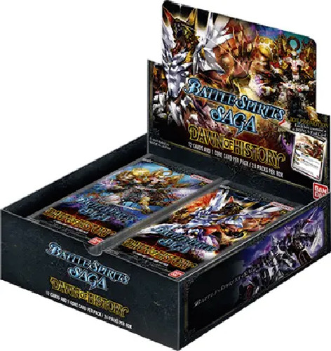 Dawn of History Booster Box [BSSB01] Battle Spirits Saga TCG New Sealed English
