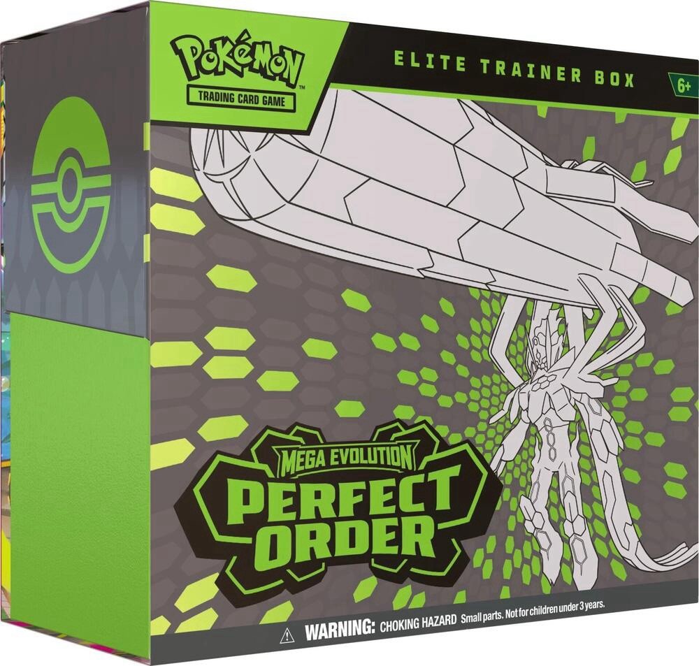 Pokemon ME03: Perfect Order Elite Trainer Box ETB – NEW/Sealed