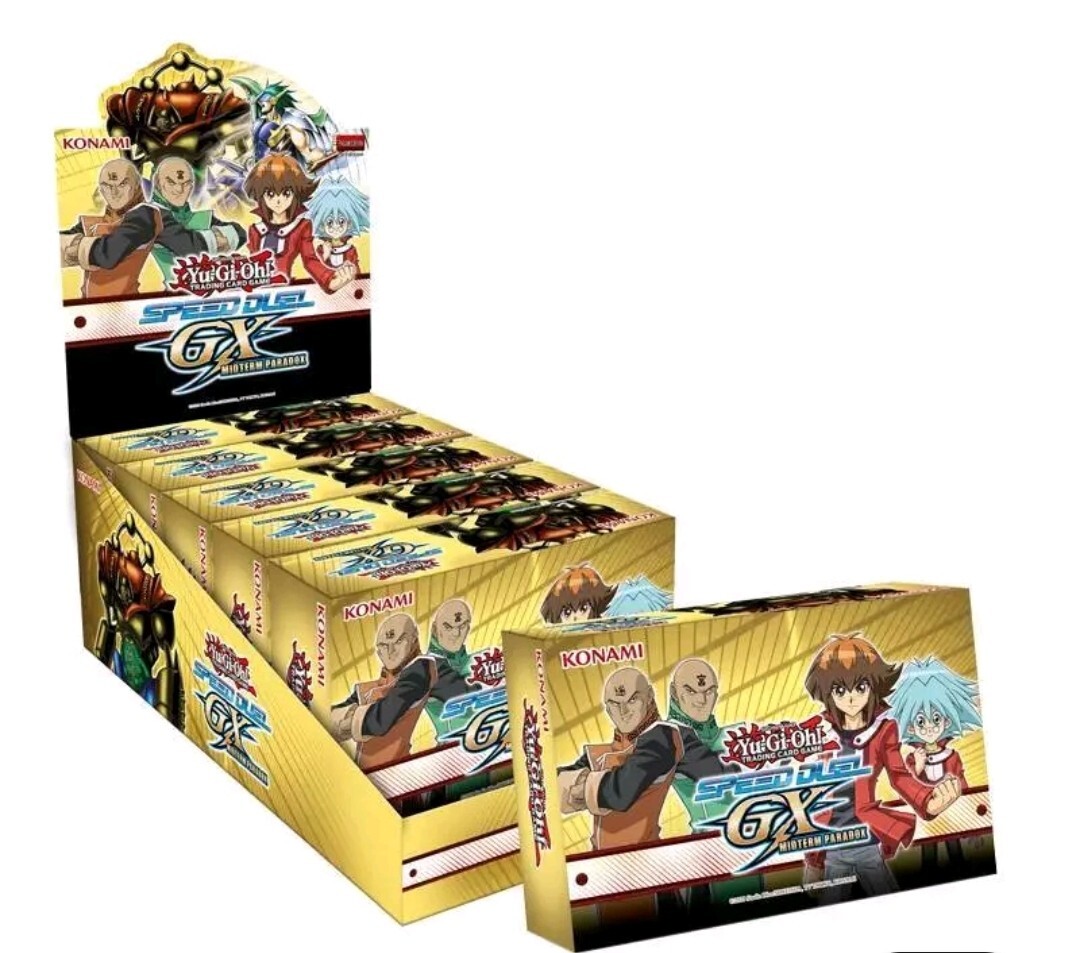Speed Duel GX Midterm Paradox Mini 6-Box Sealed Display YuGiOh