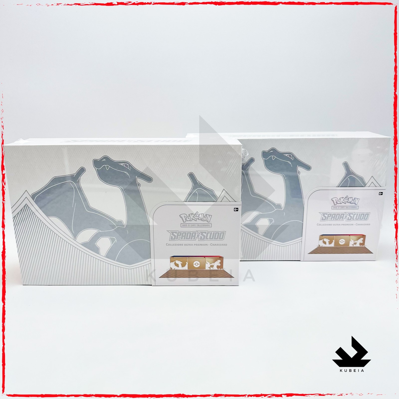 1X ITALIAN POKÉMON BOX SWORD AND SHIELD ULTRA PREMIUM COLLECTION CHARIZARD POKEMON