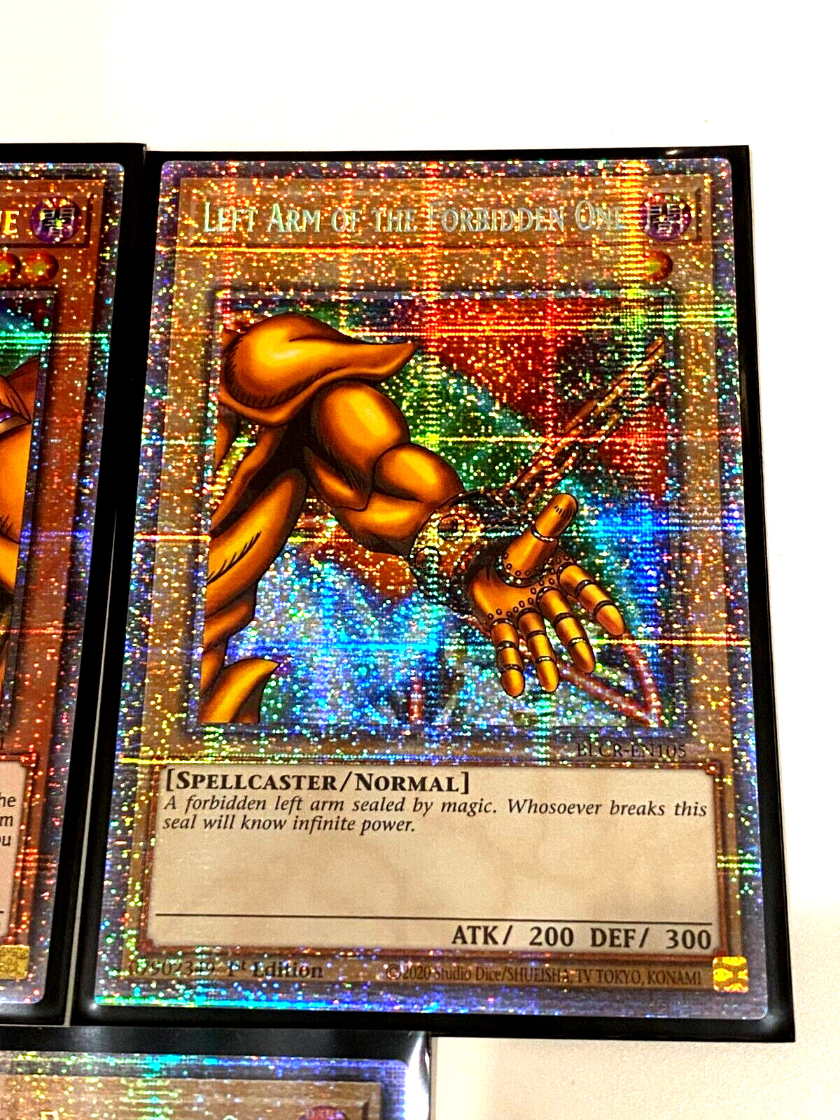 Exodia Completed Set Starlight Rare – 1st Edition Near Mint BLCR All 5