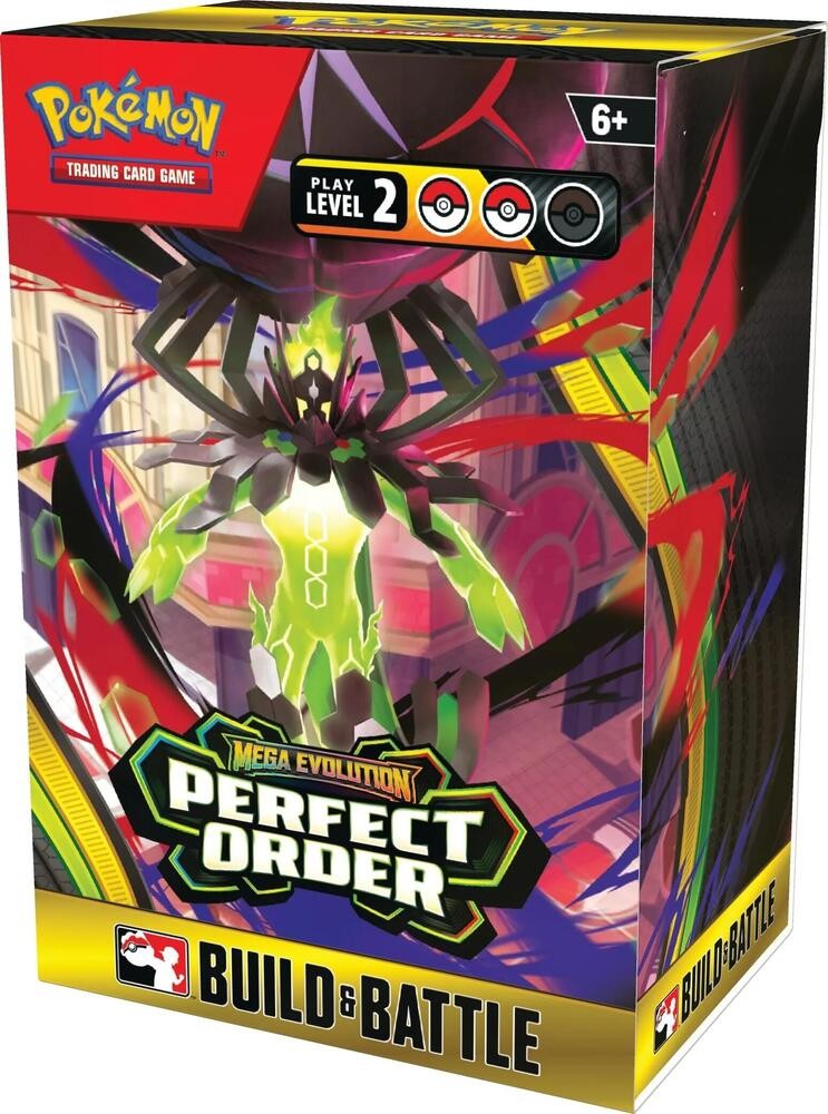 Pokemon TCG Mega Evolution – Perfect Order ME03 Build & Battle Box