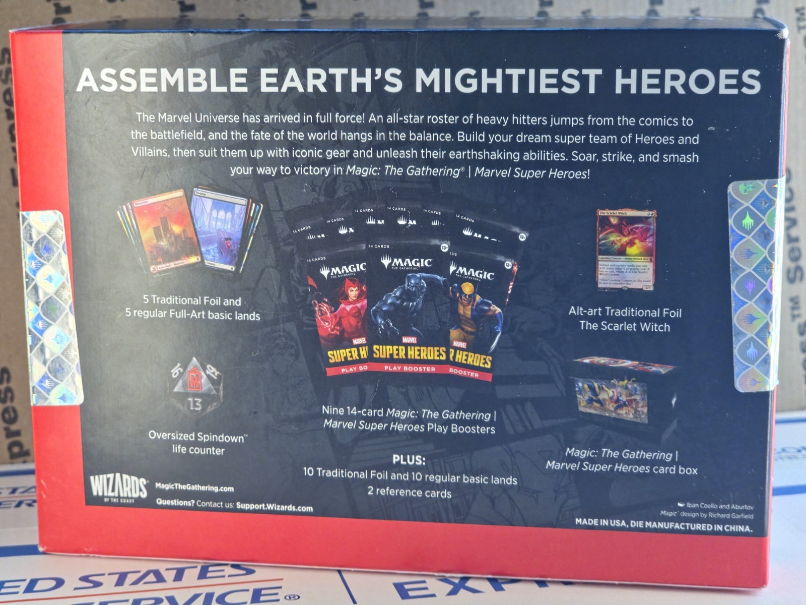 Magic: The Gathering Marvel Super Heroes Bundle Box (Factory Sealed)