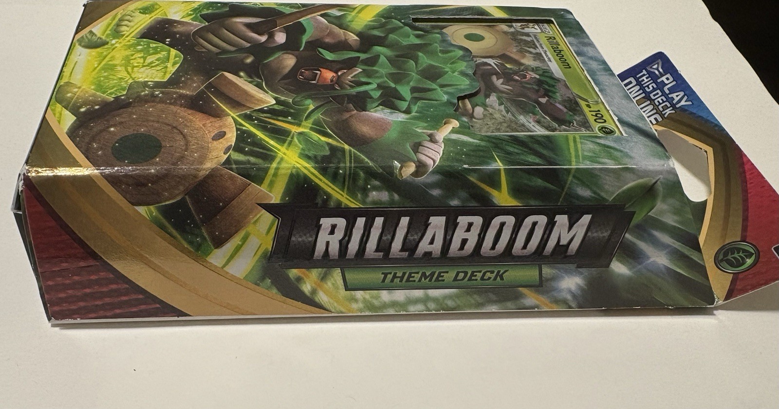POKEMON TCG Sword & Shield Rillaboom Theme Deck – Brand New Sealed
