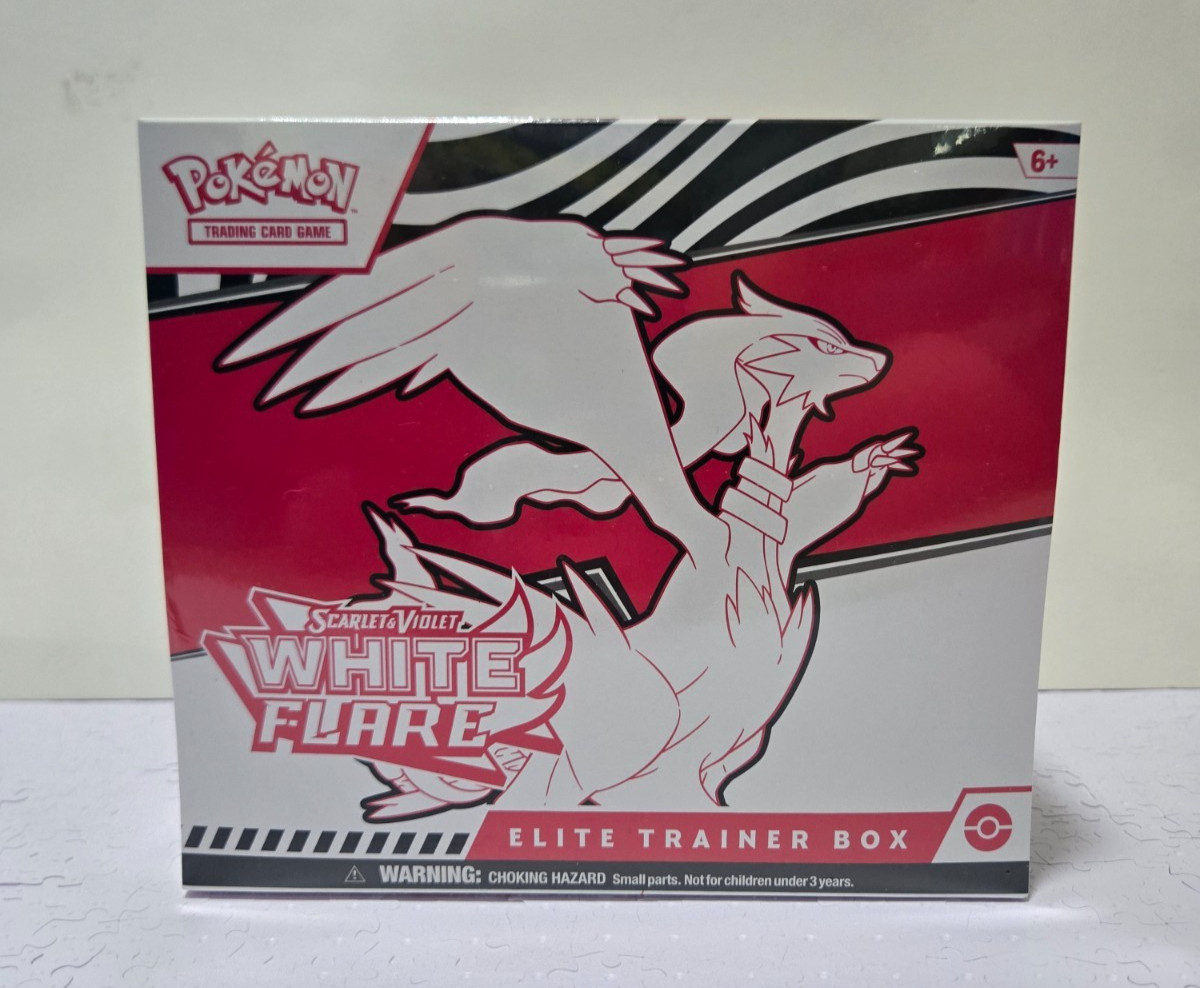Pokemon TCG Scarlet & Violet: White Flare – Elite Trainer Box ETB – SEALED