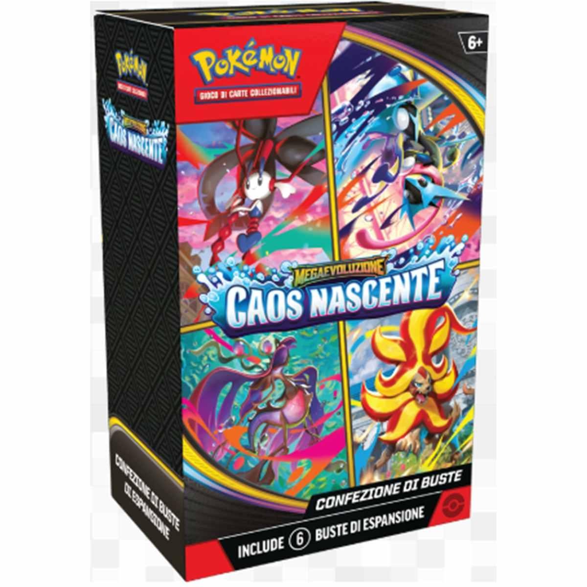 Caos Nascente – Chaos Rising Sealed Bundle Pack of 6 Pokemon TCG Italiano