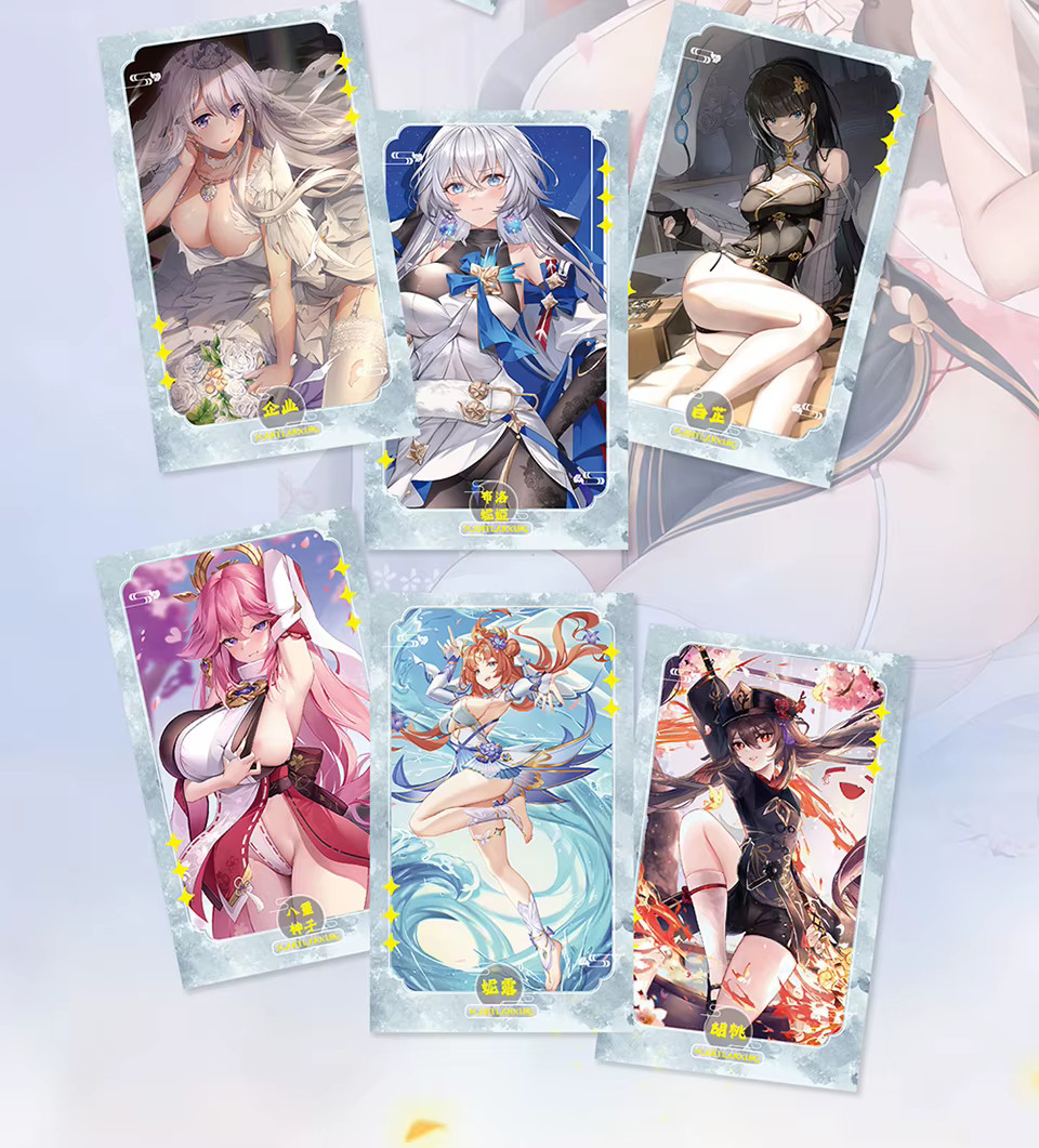 Those Women Booster Box Spicy Goddess Trading Cards Anime Waifu TCG CCG NEW！