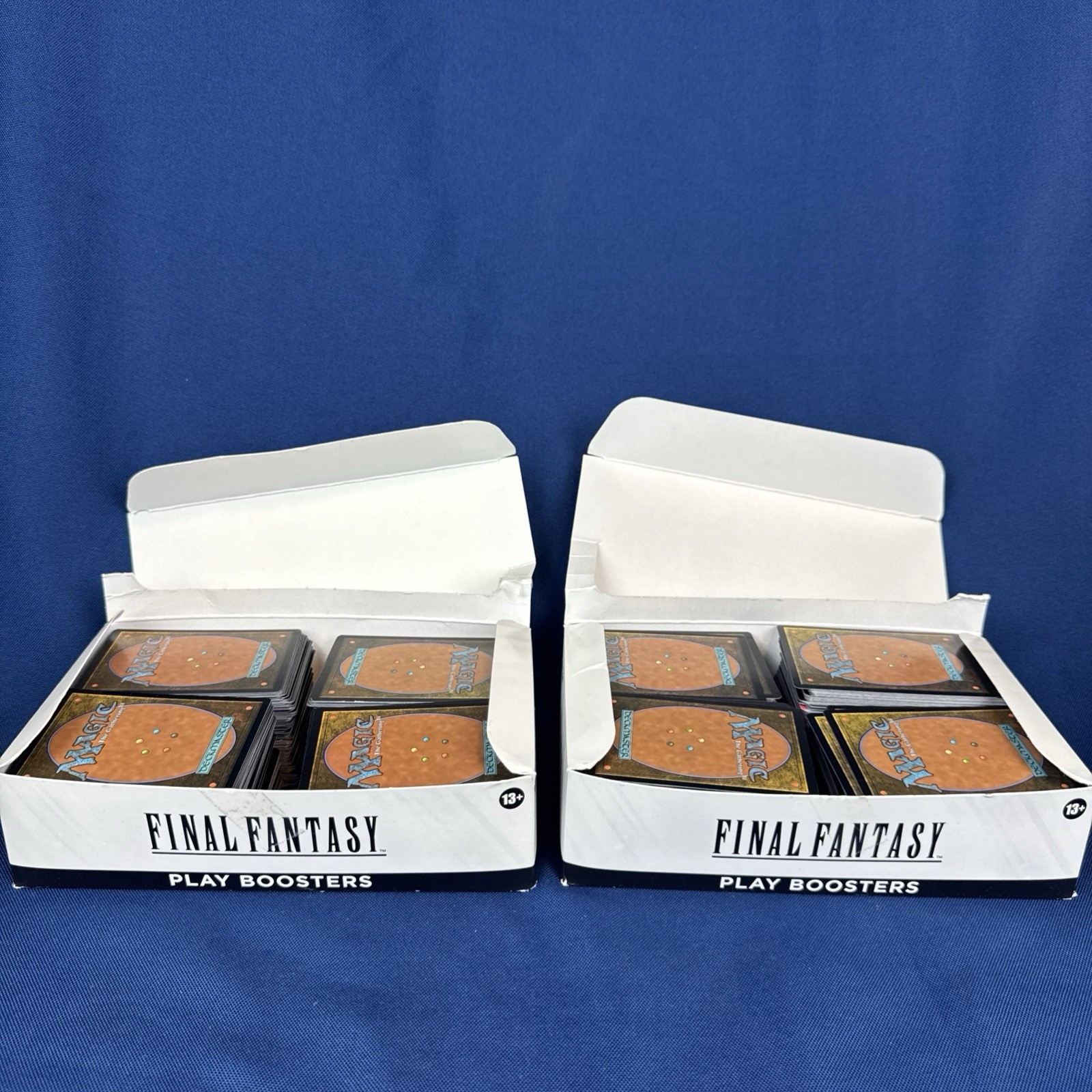 Magic The Gathering: Final Fantasy Play Boosters- 2 FILLED BOXES- UNCHECKED