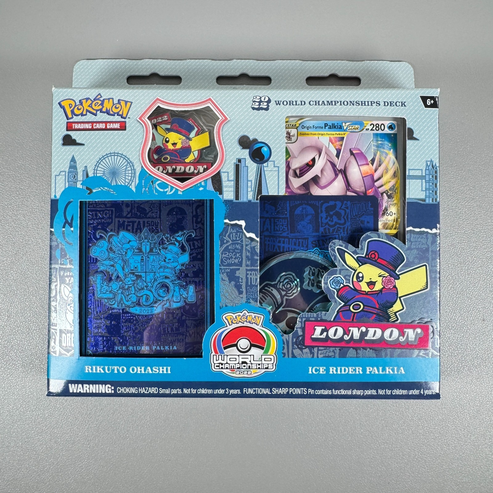 Pokemon 2022 World Championship Deck – Rikuto Ohashi (Ice Rider Palkia VSTAR)