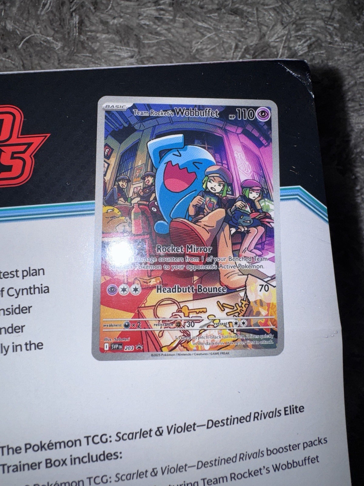 Pokémon TCG Scarlet & Violet Destined Rivals ETB Elite Trainer Box – Sealed