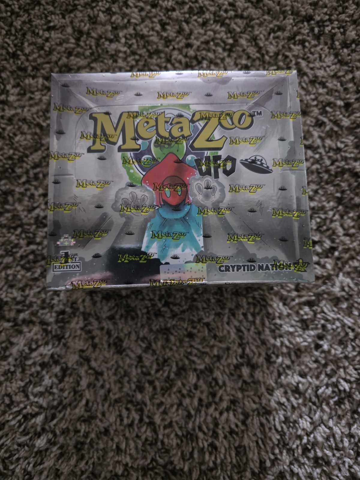 MetaZoo Games CCG UFO 1st Edition Booster Box – 36 Packs