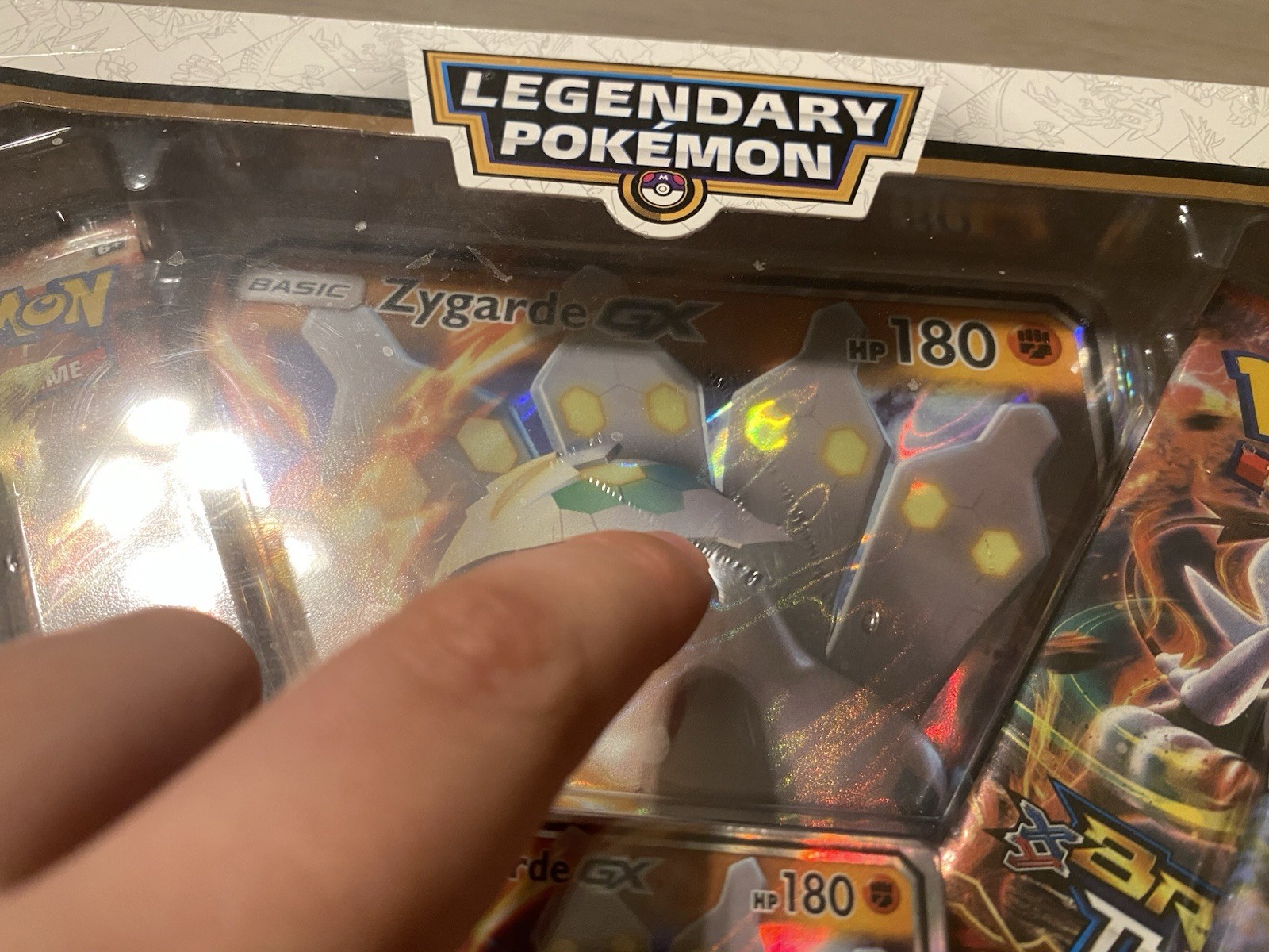 Rare Pokemon Shiny Zygarde GX Box Legendary Pokemon Sealed In Wrap