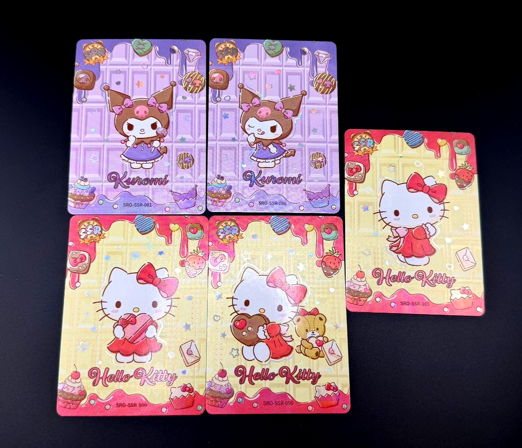 KB Official Sanrio CCG TCG Booster Box 36 Packs Hello Kitty Kuromi Cinnammaro