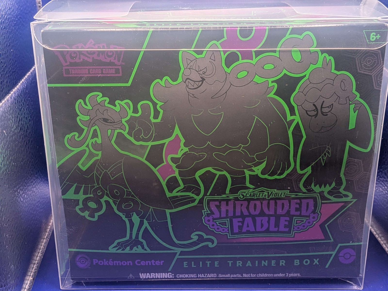 Pokemon Center Exclusive 2024 Shrouded Fable ETB NEAR MINT SEALED