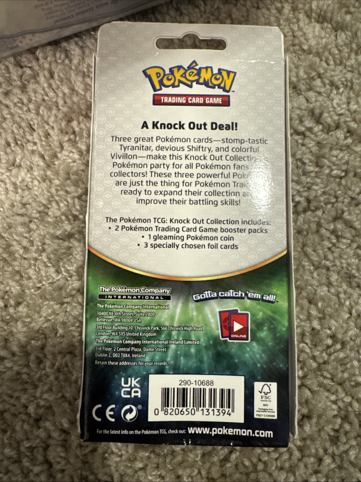 Pokemon TCG Tyranitar Knock Out Collection SEALED