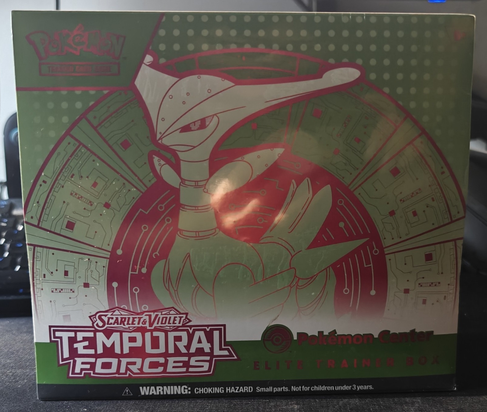 Pokémon TCG Scarlet & Violet Temporal Forces Pokemon Center ETB Iron Leaves