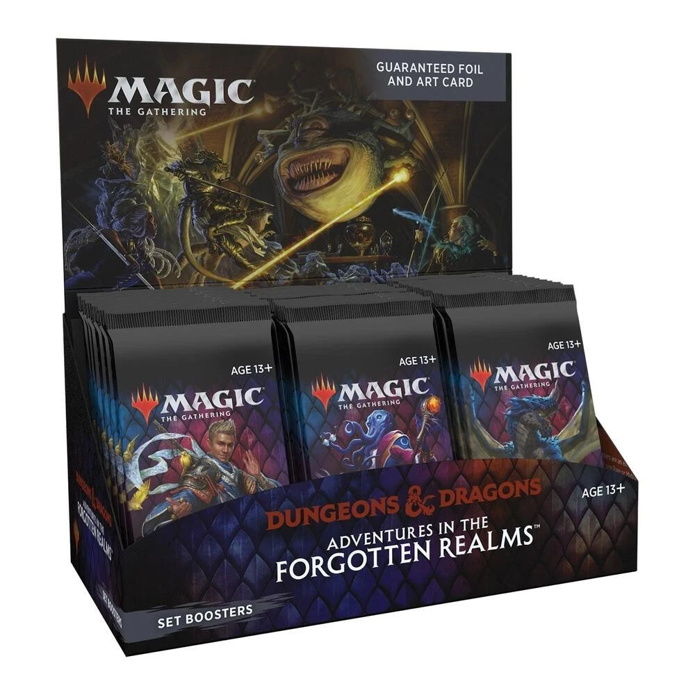 Set Booster Box MTG Adventures in The Forgotten Realms 30 packs