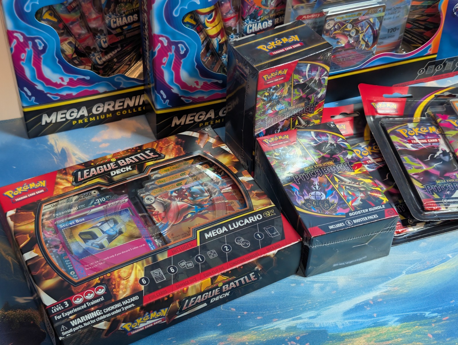 Pokemon ⚡BUNDLE ✨Pitch Black /Chaotic Ninja Smashup! 🔥+Promos +GIFT (34 packs)