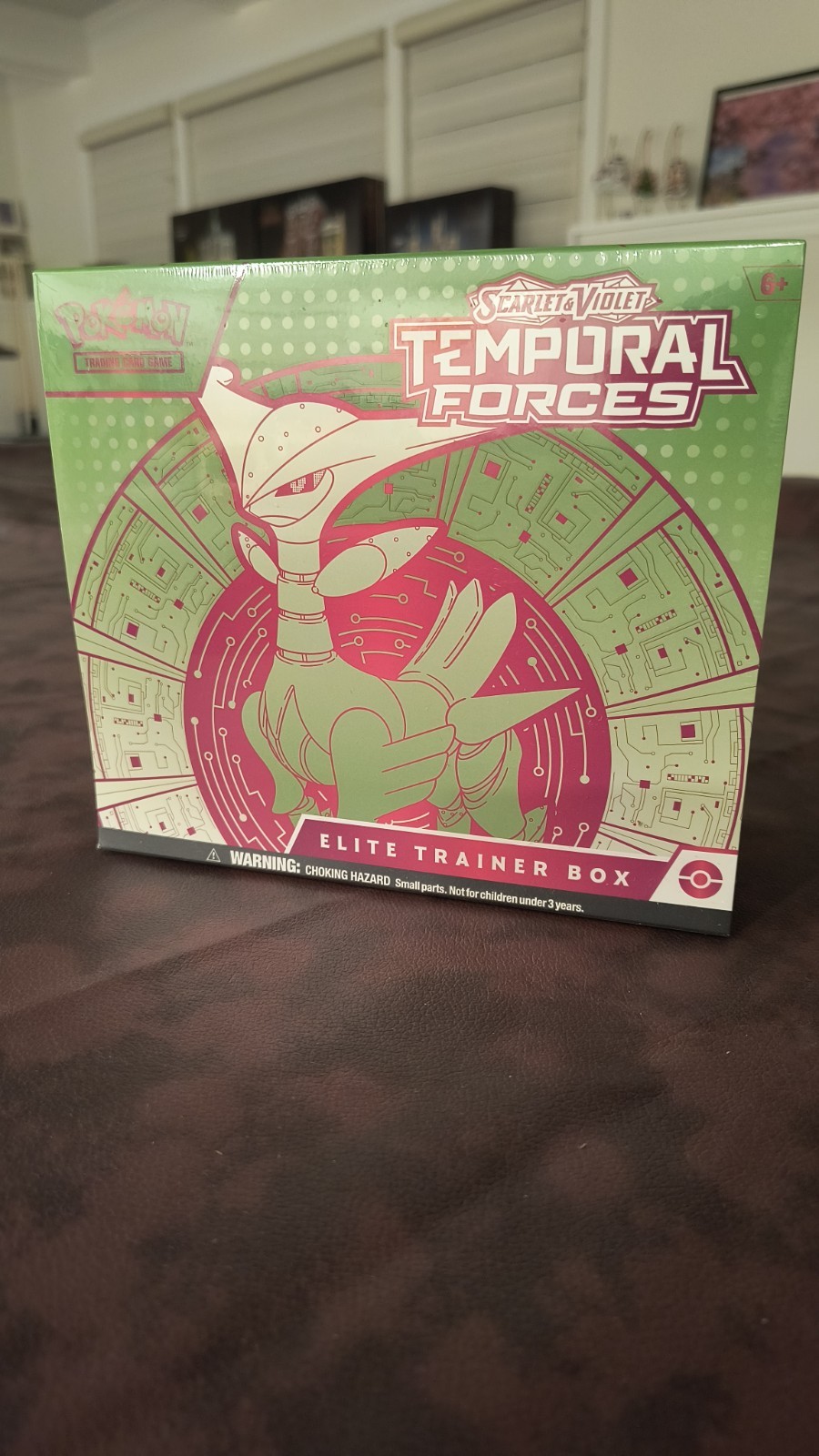 Pokemon Scarlet & Violet Temporal Forces Elite Trainer Box ETB Iron Leaves New
