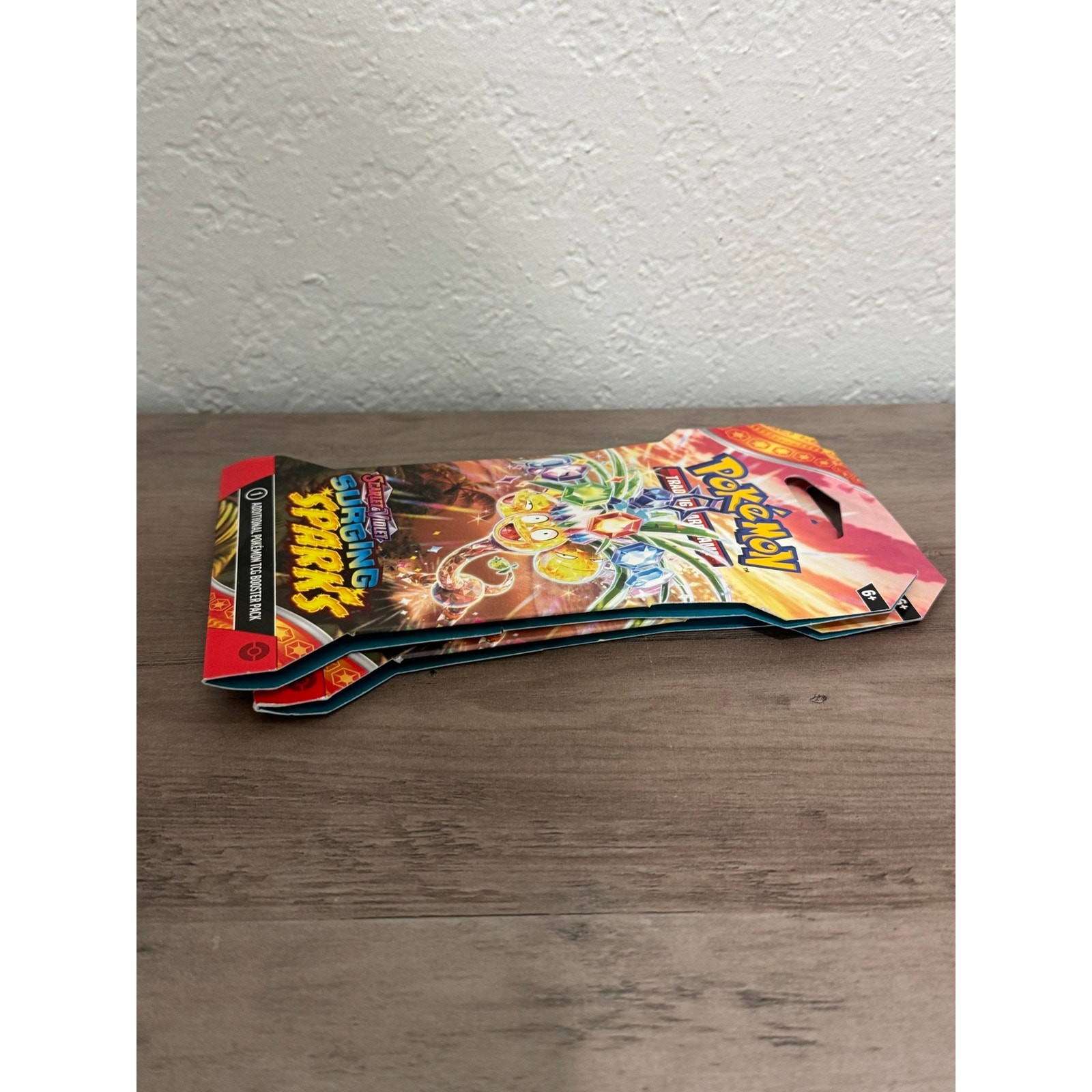 2025 Pokemon Surging Sparks Alolan Exeggutor Sleeved Booster Packs 2x [New]
