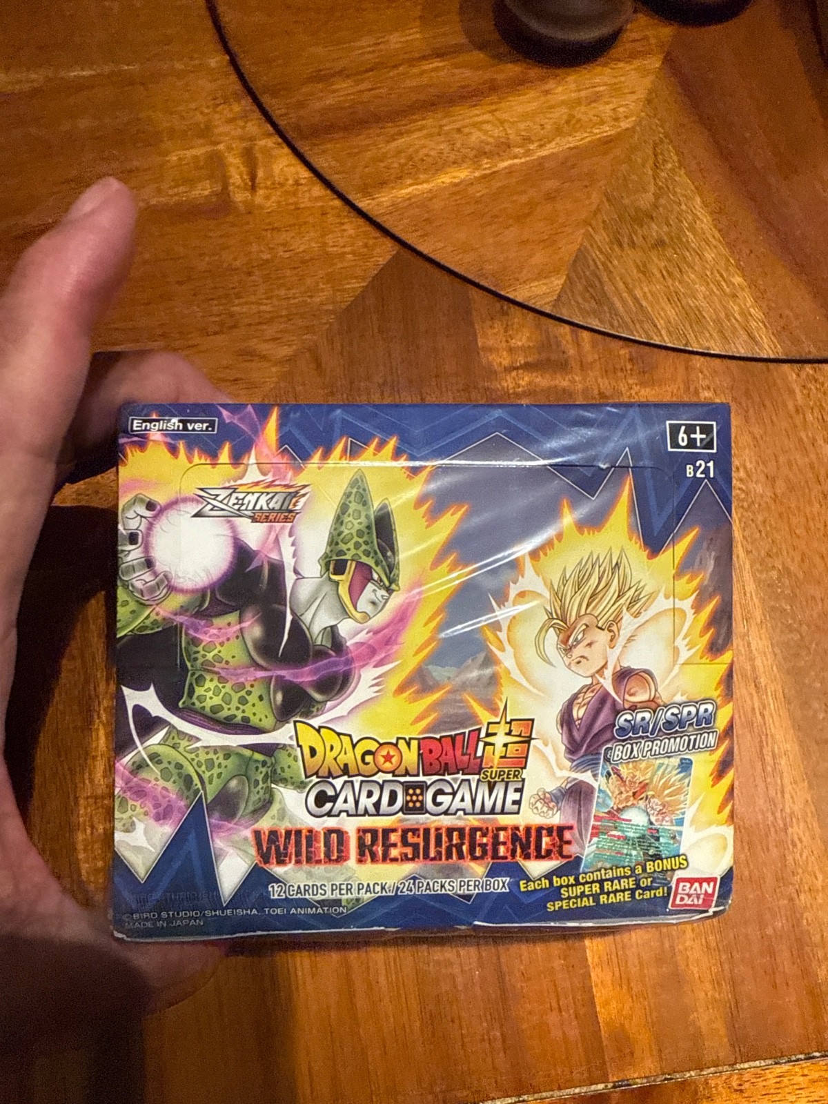 DRAGON BALL SUPER TCG: ZENKAI SERIES 04 WILD RESURGENCE [BT21] BOOSTER BOX NEW