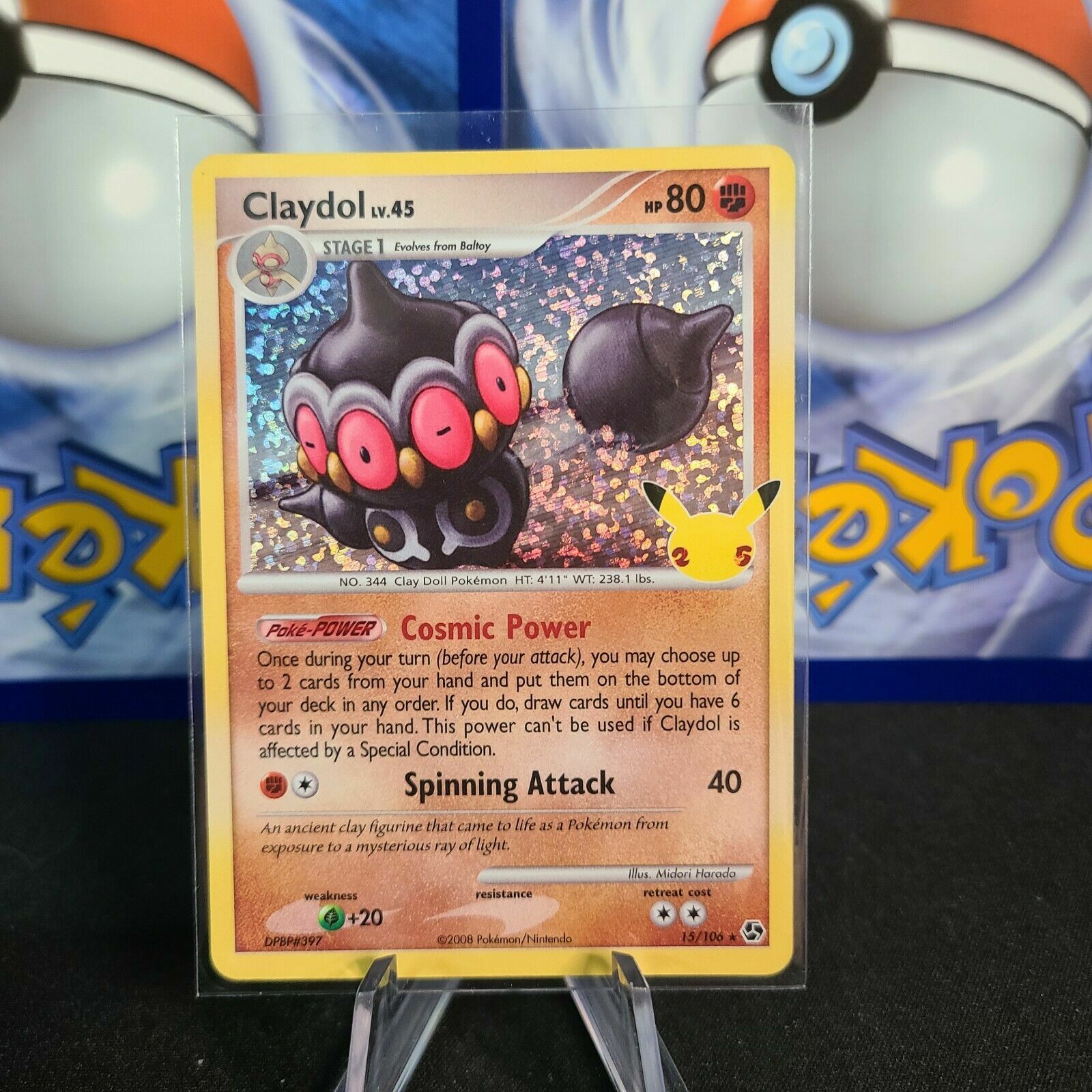 Pokemon Celebrations Claydol lv.45 15/106 NM/MINT