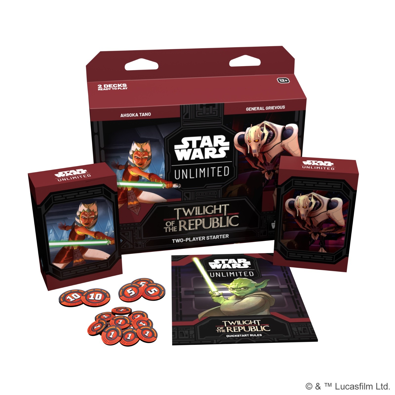 Star Wars Unlimited Twilight of the Republic Two Player Starter CASE Sealed SWU