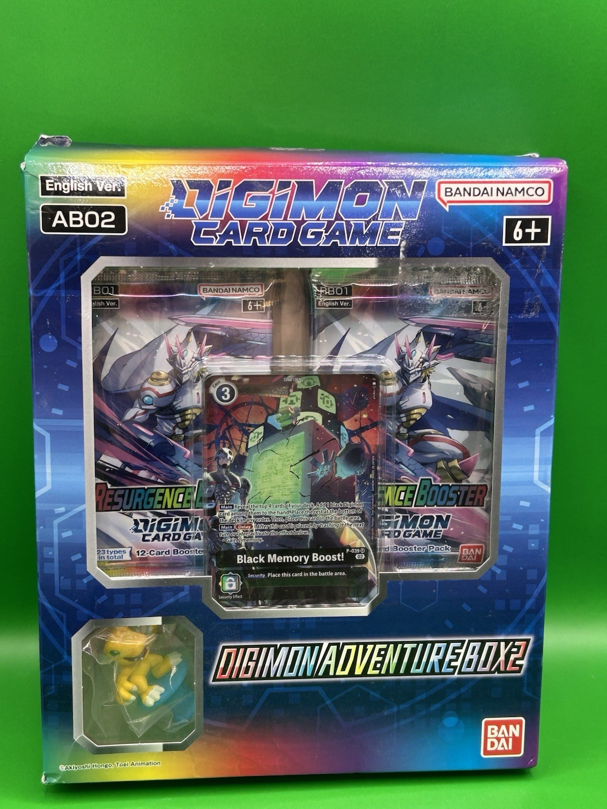 Digimon TCG Digimon Adventure Box 2 AB02 English New Sealed Black Memory Boost