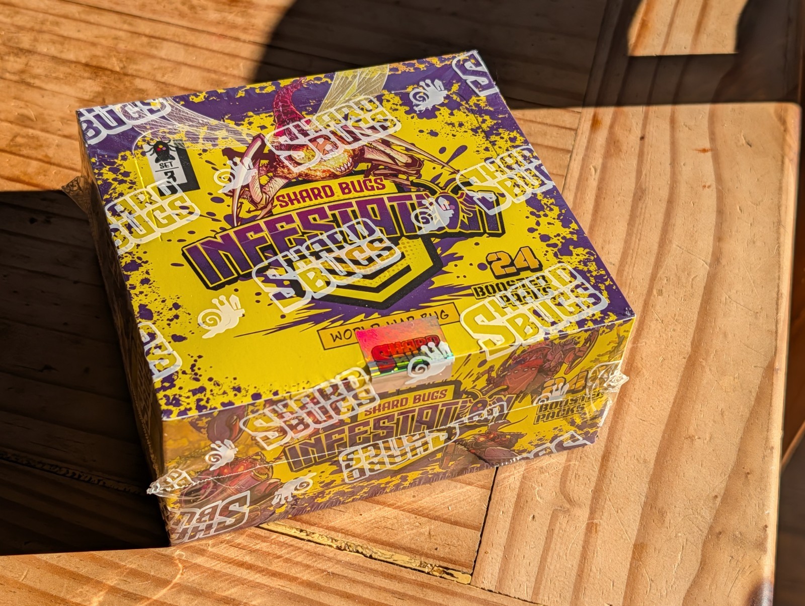 TCG Shard Bugs Set 3 “World War Bug” Infestation Booster Box Factory Sealed New