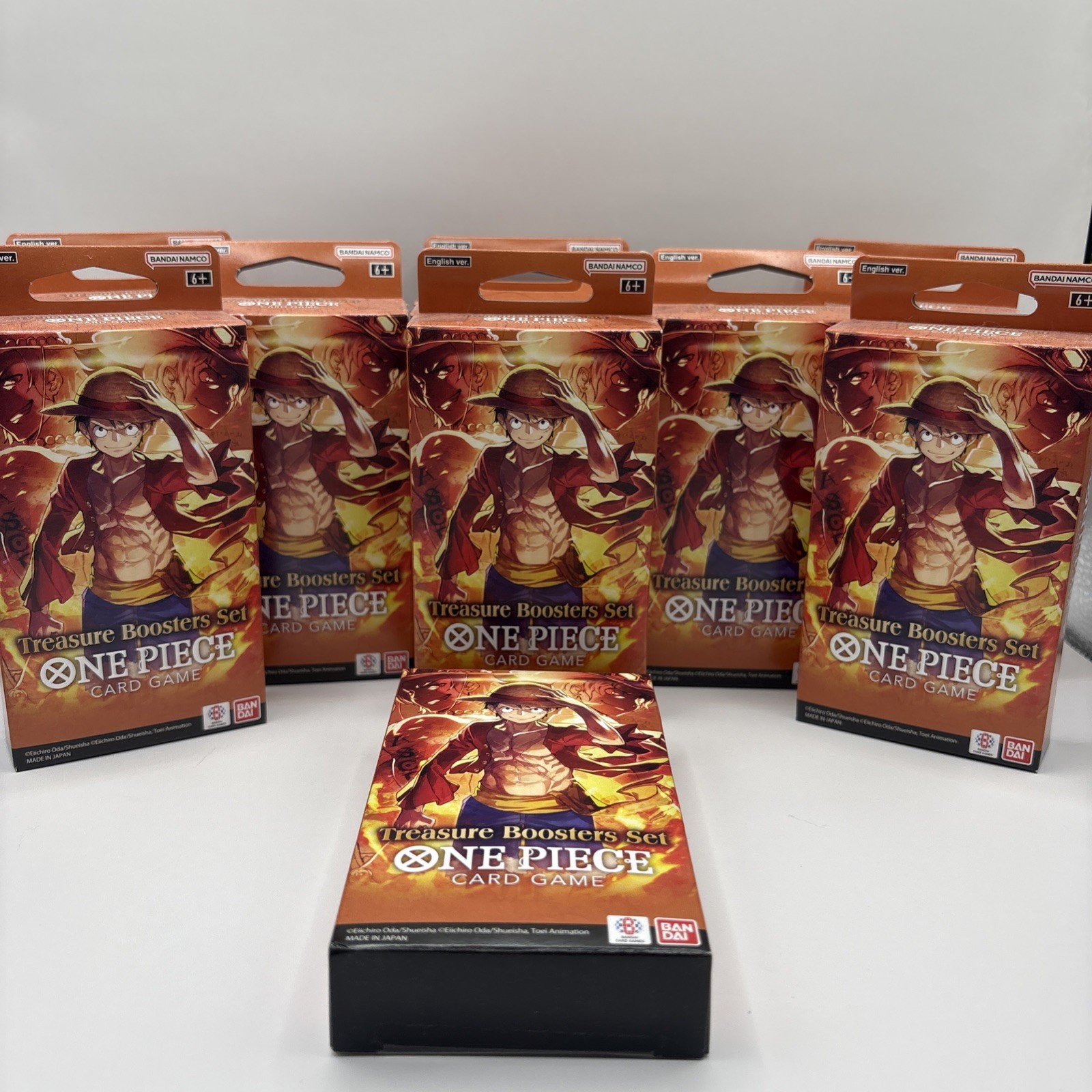 One Piece Monkey D Luffy Treasure Booster Set NM Sealed X1 *PLS READ DESCRIPTION