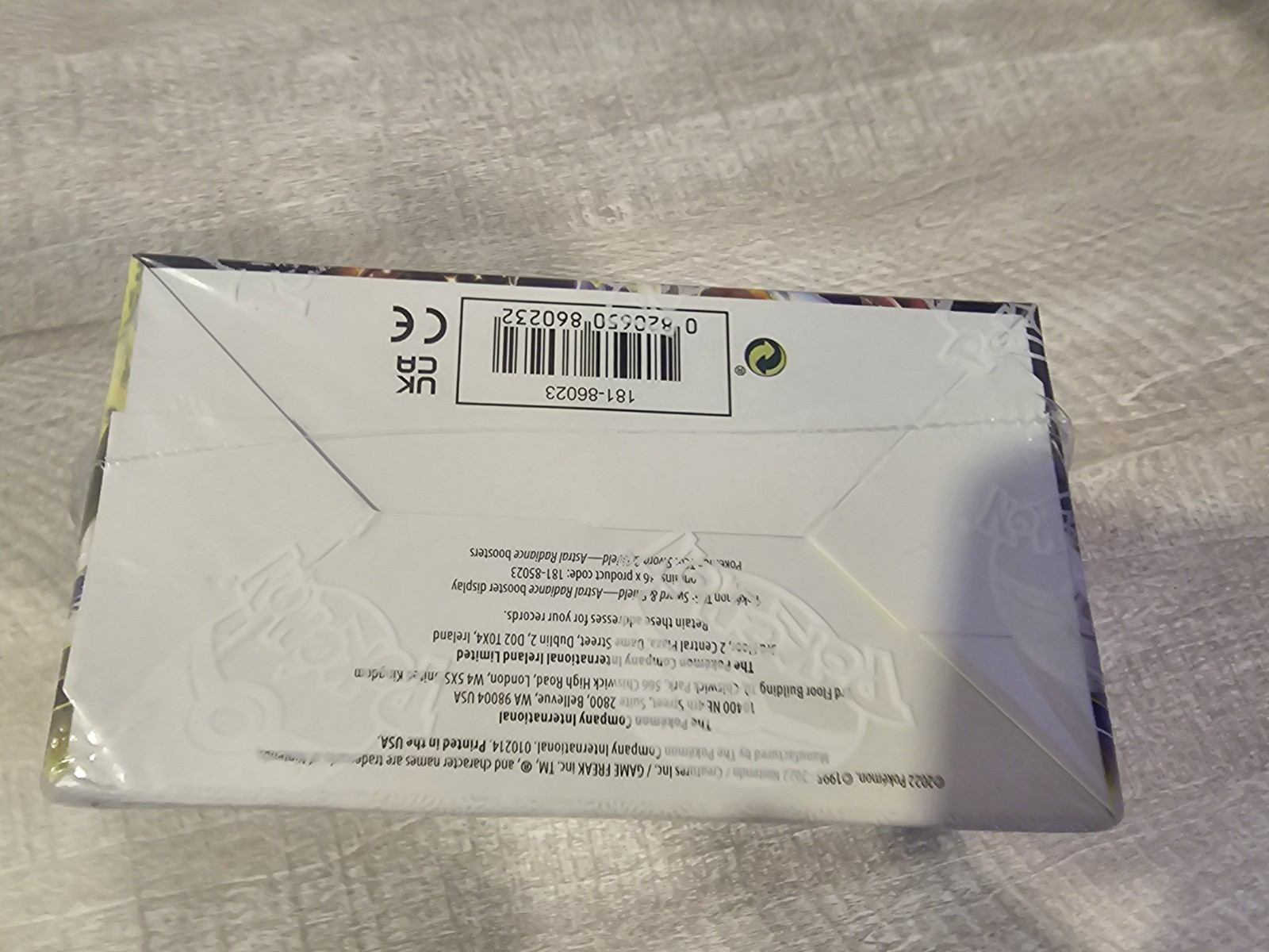 Pokémon TCG Sword & Shield Astral Radiance Booster Box English 1 Box 2022