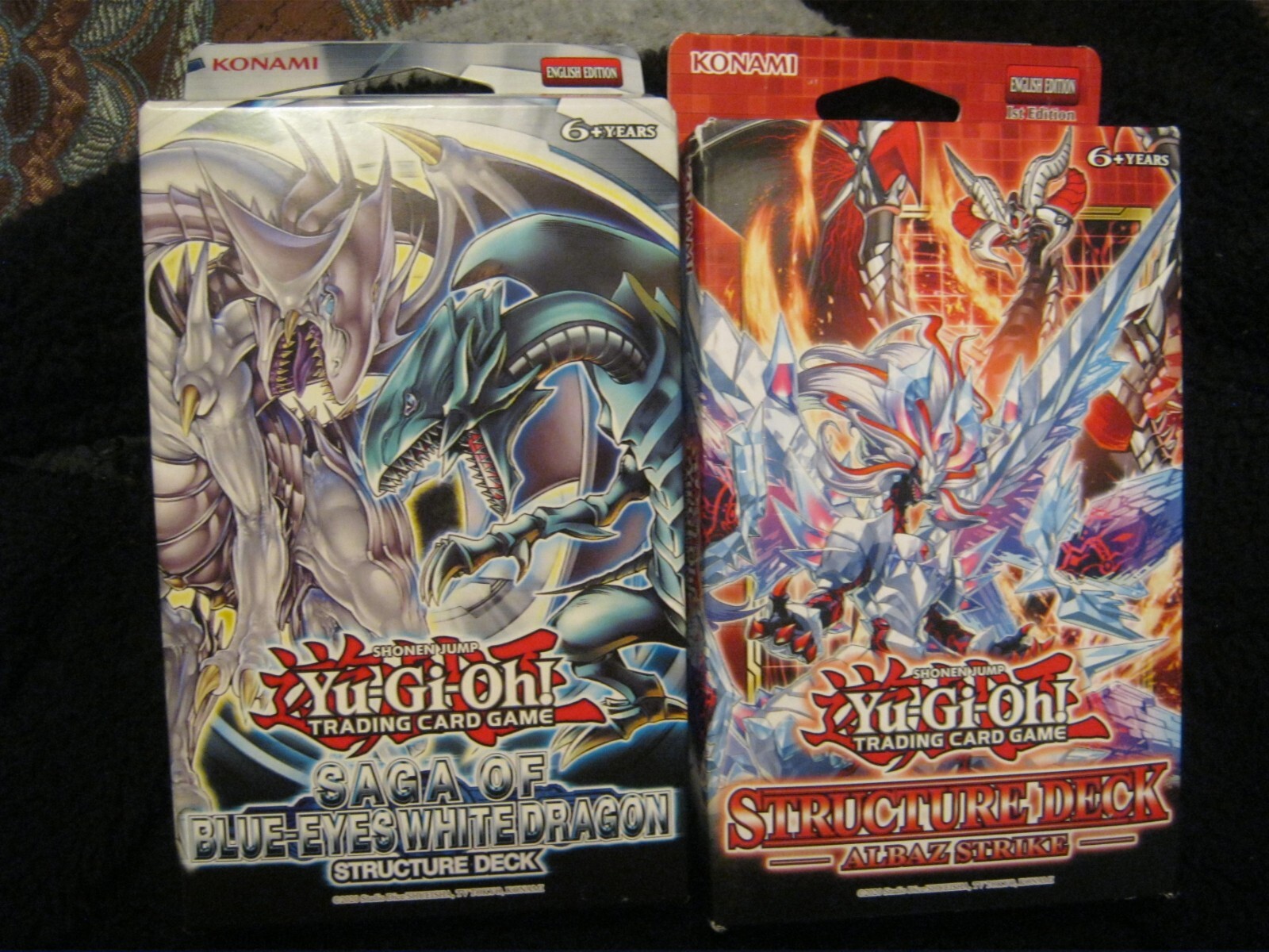 Yugioh Structure Deck Sealed Saga Of Blue Eyes White Dragon & Albaz Strike