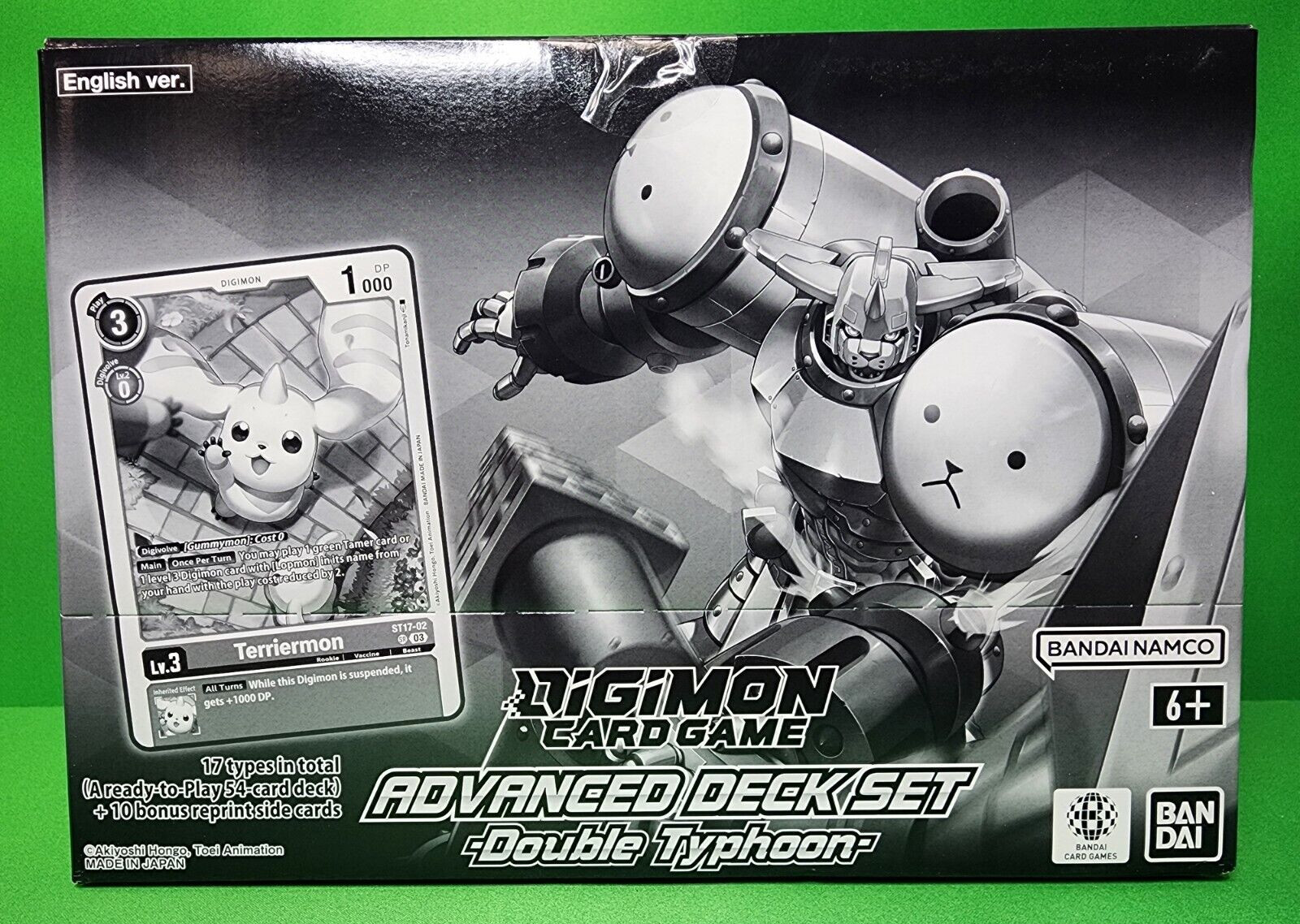 Digimon TCG ST-17 Double Typhoon Starter Deck Display 8 Decks Sealed New