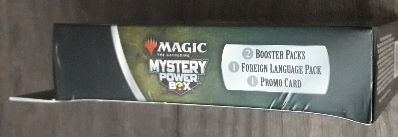 Magic MTG Mystery Power Box Sealed 2 Booster Packs 1 Foreign Pack 1 Promo Card