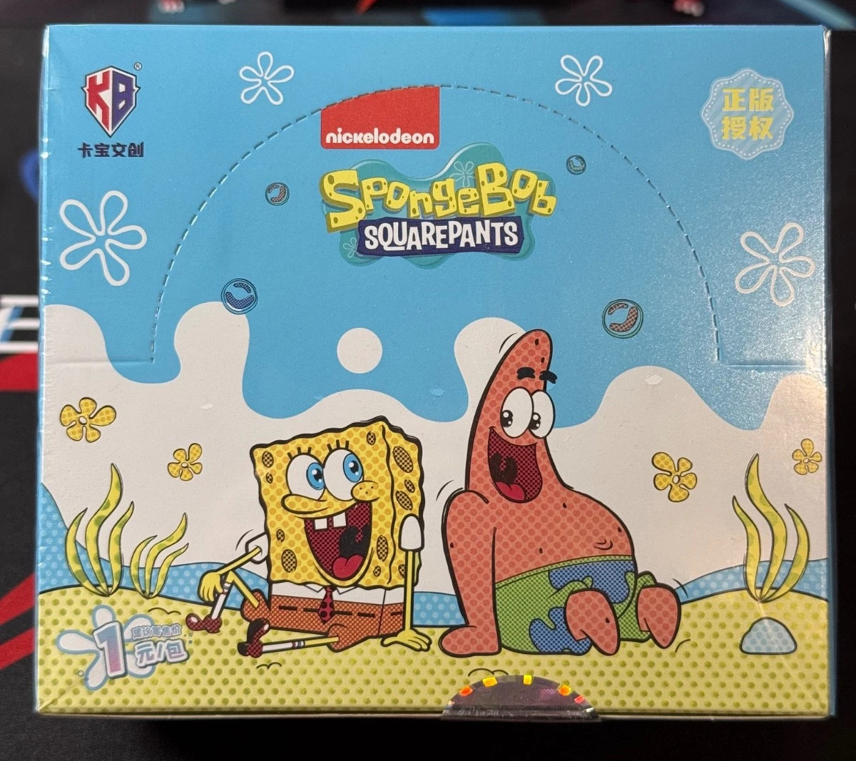 SpongeBob SquarePants KB Collection Trading Card 36 Pack Booster Box Sealed