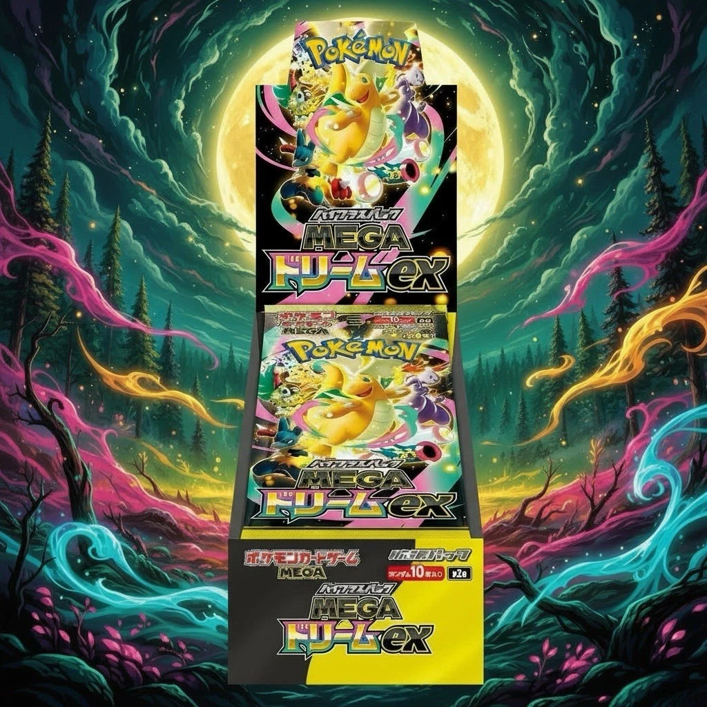 Mega Dream ex Booster Box Sealed Pokémon Japanese