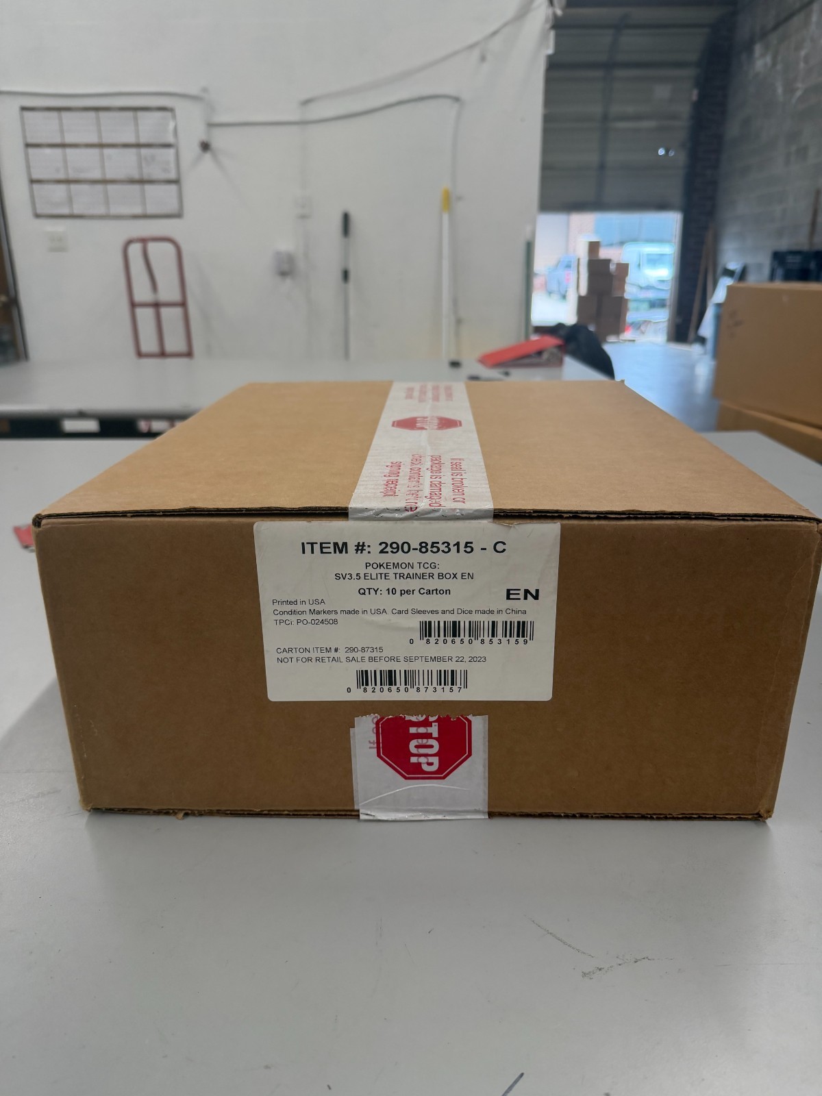 Pokemon TCG SV3.5 151 ELITE TRAINER BOX CASE 10 box Factory Sealed POKEMON 151